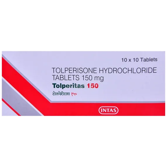 tolperitas 150mg tablet 10's